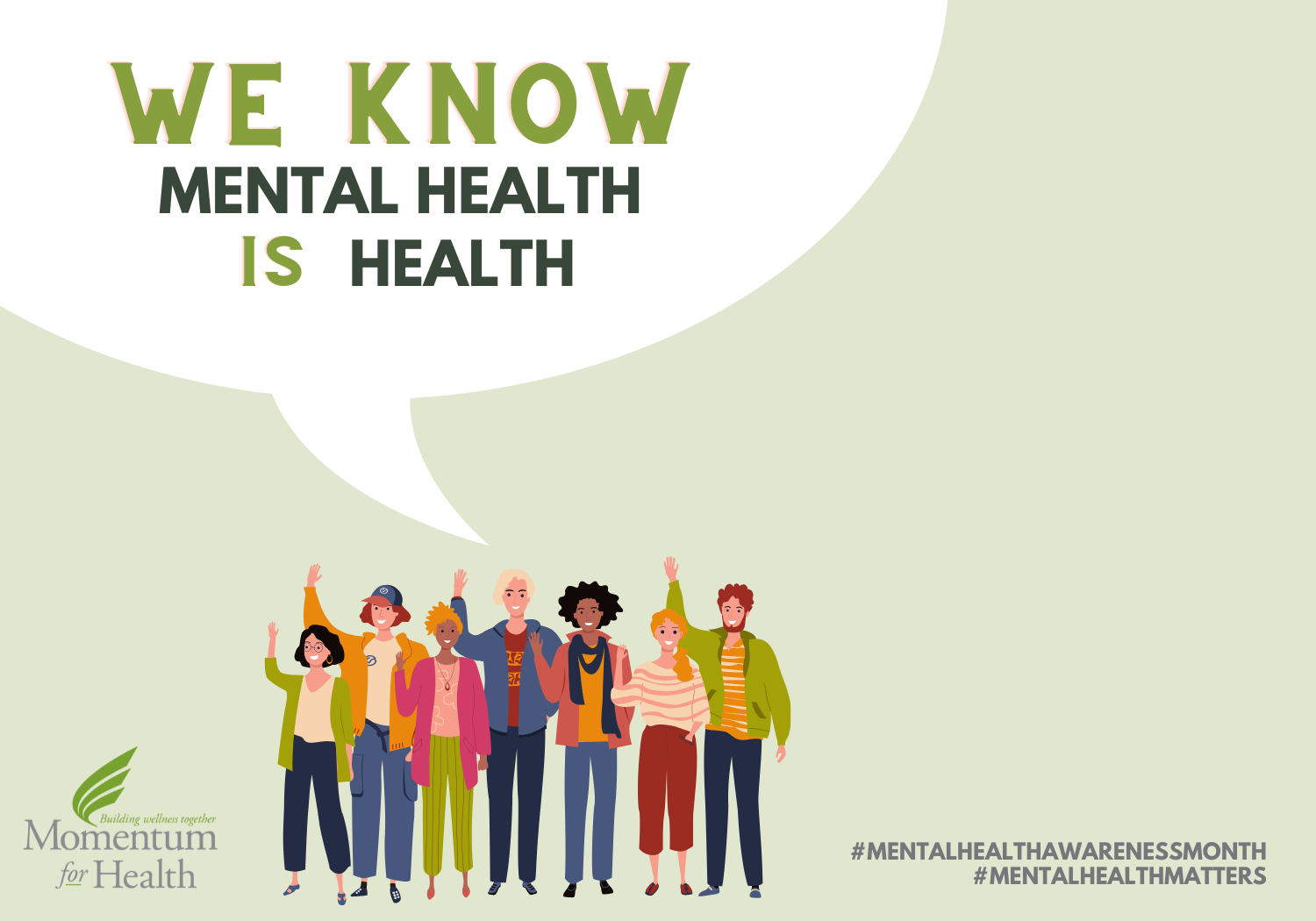 Mental Health Awareness Month 2023: Mental Health is Health | Momentum for  Health