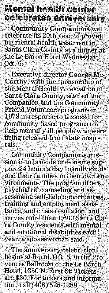 Community Companions is founded